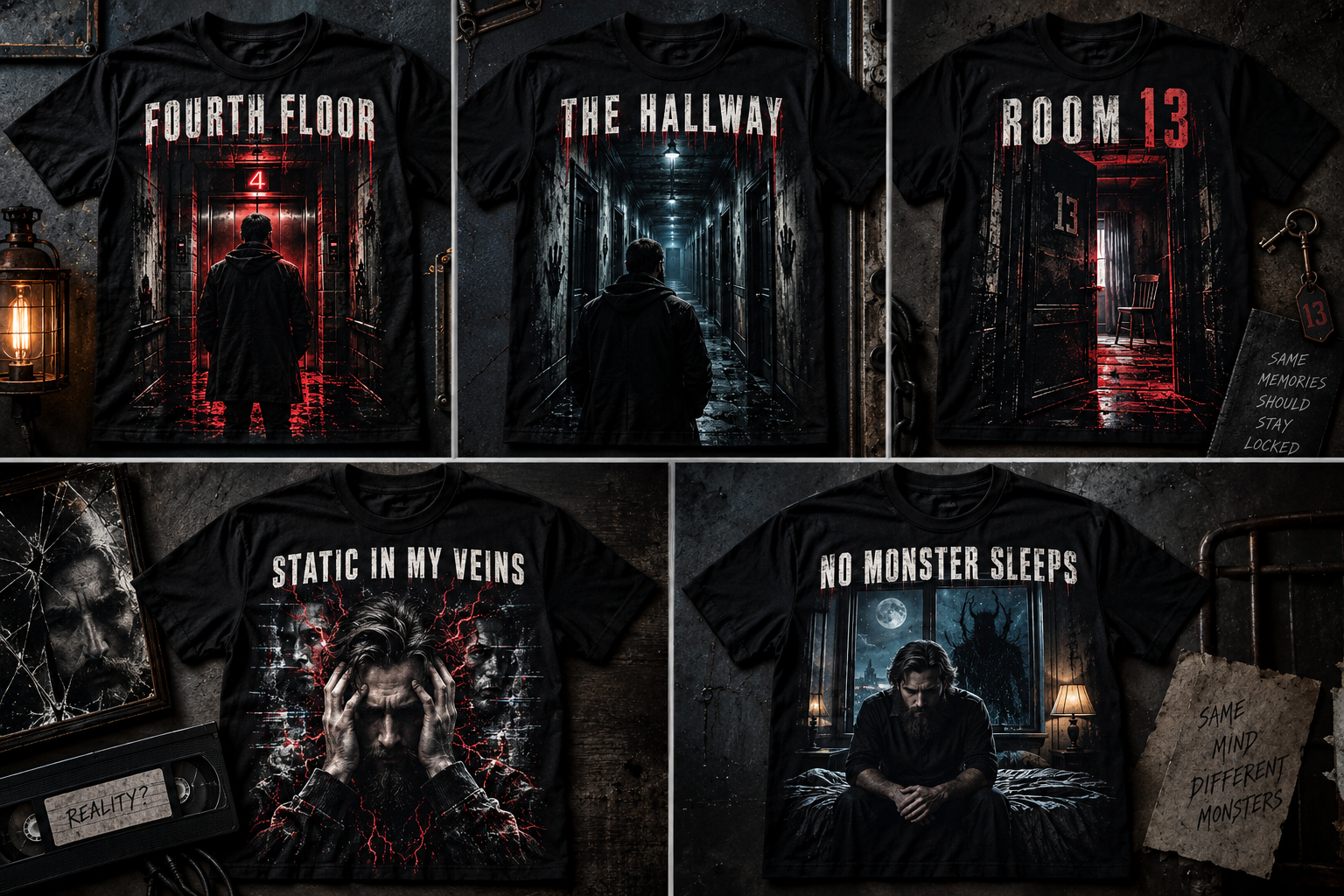 I.B.J. The Fourth Floor T-shirt collection